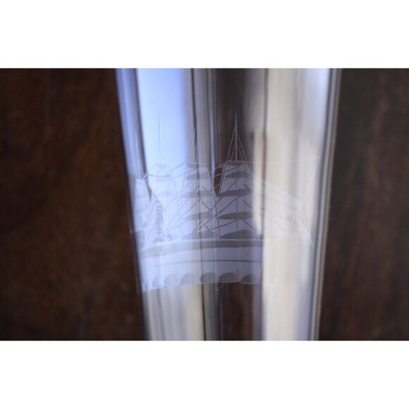 Toscany nautical ship glasses, antique sailing boat beer glasses, vintage - Picture 9 of 9